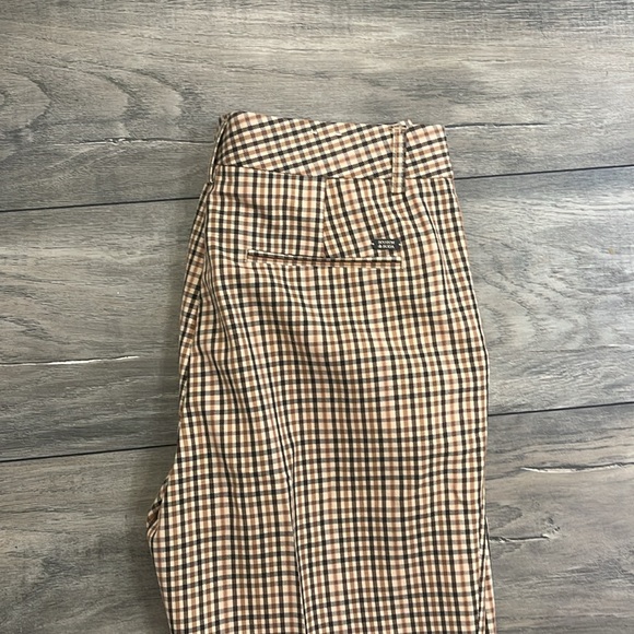 Women chinos - Beige Checkered plaid Chinos 
Size 25, mid rise
Scotch and Soda - Picture 14 of 16